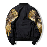 Varsity Jacket Embroidered MA-1 Pilot Jacket Baseball Uniform