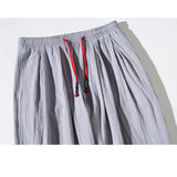Linen Pants Straight Leg Pants Summer Loose Linen Casual Pants