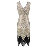 The Great Gatsby Prom Dresses Vintage Sequins Dress