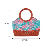 Bubble Pop Handbag Large Handbag Silicone Toy Press Bubble Music Bag Storage Bag