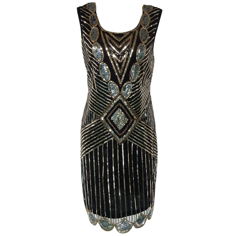 The Great Gatsby Dresses Heavy Industry Beads Sequins Tassel Dress
