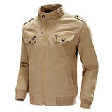 Tactics Style Men Outdoor Windproof Coat Men Casual Jacket Spring and Autumn MultiPocket Loose plus Size Jacket