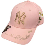 La 59fifty Hats Little Bee Baseball Cap Female Sun Protection Sun Hat Male