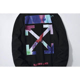 Off White Hoodie Ow Hooded Sweater Youth Hoodie Casual Fashionable Owt