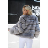 Full Length Faux Fur Coat