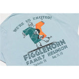 Men T Shirt Summer Casual Tops Summer Vintage Men's round Neck Short Sleeve American Casual Loose Cartoon T-shirt