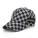 Vintage Check Baseball Cap Plaid