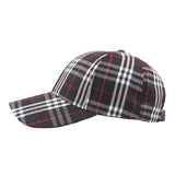 Vintage Check Baseball Cap Color Plaid