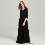 Women Dresses Bohemian Embroidered Maxi Dress