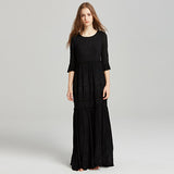 Women Dresses Bohemian Embroidered Maxi Dress