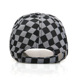 Vintage Check Baseball Cap Plaid