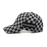 Vintage Check Baseball Cap Plaid