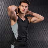 Man Tanks Sports Fitness Basketball Running
