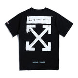 Off White T Shirt Spring and Summer Print Men's Women's ShortSleeved Tshirt Owt