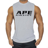 Man Tanks Fitness Vest Pure Cotton Men's Sports Workout