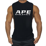 Man Tanks Fitness Vest Pure Cotton Men's Sports Workout