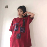Cavempt CE Cave @ MPT C.E Red Vintage Steam Style T-shirt Short Sleeve