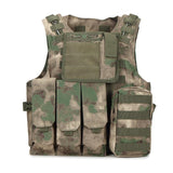 Tactics Style Men's Outdoor Vest Tactical Vest Tactical Vest Vest Multi-Functional Vest Field Defense Vest