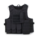 Tactics Style Men's Outdoor Vest Tactical Vest Tactical Vest Vest Multi-Functional Vest Field Defense Vest