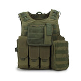 Tactics Style Men's Outdoor Vest Tactical Vest Tactical Vest Vest Multi-Functional Vest Field Defense Vest