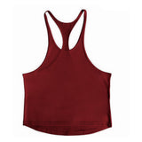 Man Tanks Men's Base Solid Color Fitness Sports Cotton Vest
