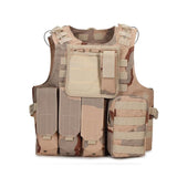 Tactics Style Men's Outdoor Vest Tactical Vest Tactical Vest Vest Multi-Functional Vest Field Defense Vest