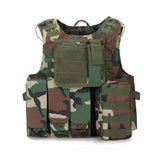 Tactics Style Men's Outdoor Vest Tactical Vest Tactical Vest Vest Multi-Functional Vest Field Defense Vest