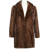 Beaver Coat Men Mink Fur Men's Winter Coat