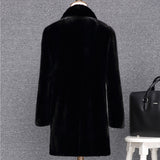 Beaver Coat Men Fall Winter Men Coat plus Size Casual