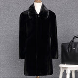 Beaver Coat Men Fall Winter Men Coat plus Size Casual