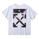 Off White T Shirt Ow Casual Plus Size Men's Tops Spring Summer Short Sleeves Tshirt Owt