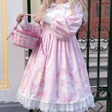 Gothic Lolita Harajuku Style Clothing Cat Lolita Lolita Long Sleeve Op Dress