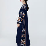 Women Dresses Bohemian Vacation Style V-neck Long Dress