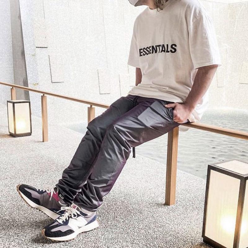 Fog Pants MultiLine Reflective Casual Jogger Pants Lamination Waterproof Windbreaker Pants Fear Of God
