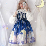 Gothic Lolita Harajuku Style Clothing Observer Lolita Dress JSK Suspender Skirt Inner Shirt