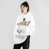 In Memory of Kobe Hoodie Oversize Loose Distressed Sweater to Commemorate Kobe