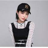 La 59fifty Hats Little Bee Baseball Cap Female Sun Protection Sun Hat Male