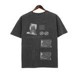 Cavempt Ce Life Cave @ MPT C.E Reflective Portrait Dot Print Men's and Women's Short Sleeve