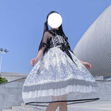 Gothic Lolita Harajuku Style Clothing Lolita Dream Dark Amusement Park Big Swing Dress