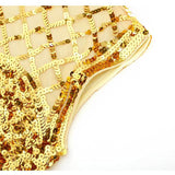 The Great Gatsby Daisy Dress Women's Sexy Dress Fashion plus Size Pure Color Sequins