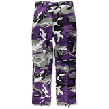 Hip Hop Camoufiage Print Savage Orange Camo Cargo Pants Dafeili Camouflage Autumn and Winter Harajuku Style Street All-Match Retro Workwear Pants Tide