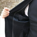 Seersucker Suit Men's Three-Piece Suit