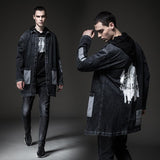 Cotton Solid Men's Denim Trucker Jacket Mens Spring Autumn Casual Slim Fit Bomber Jackets Men Jean Coat Mens Outwear