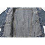 Arrow Denim Jacket Jean Coat Letter Arrow Washed Distressed Jacket Ow Unisex Denim Jacket Owt