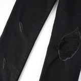 Amiri Jeans Casual Hip Hop Wash Splash-Ink Painted Slim Jeans Casual Fashionable 8586