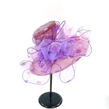 Kentucky Derby Hats Mesh Cap Wide Brim Hat