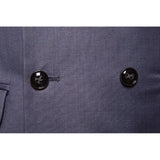 Tuxedo Vests Men Suit Vest Men's Casual Solid Color Double Breasted Vest Autumn