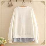 Harvard Sweatshirt Autumn Long Sleeve T-shirt for Women