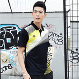 Cricket T Shirt Quick-Drying Badminton Clothing Men and Women Short Sleeve