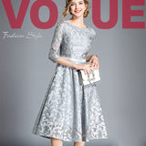 The Great Gatsby Daisy Dress Spring/Summer Wedding Prom Party Lace Dress
